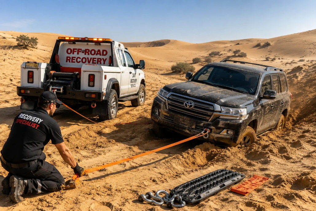 Vehicle Winching